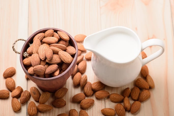 Almond Milk Face Pack for Dry Skin