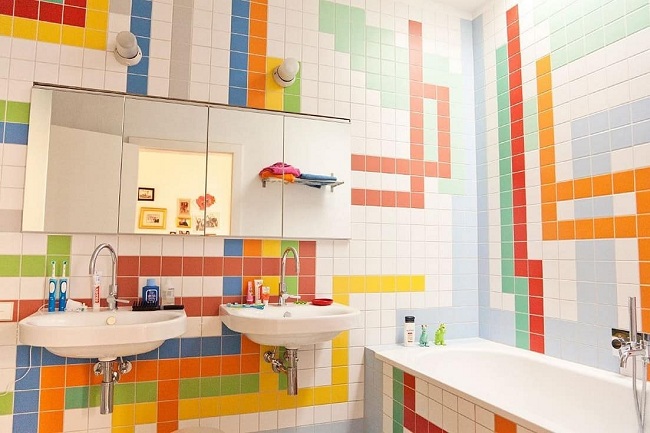 Colorful Bathroom Tile