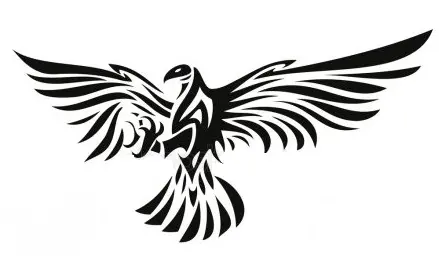 Eagle Wings Tattoo Stock Illustrations  12842 Eagle Wings Tattoo Stock  Illustrations Vectors  Clipart  Dreamstime