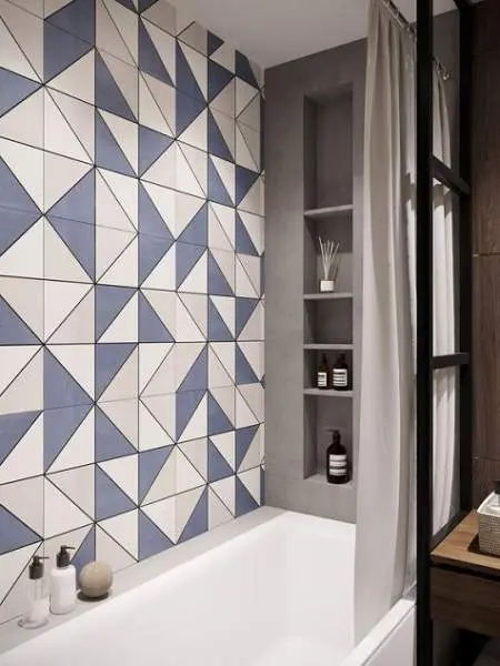 25 Latest Bathroom Tiles Designs With, Tile Pattern Ideas For Bathroom