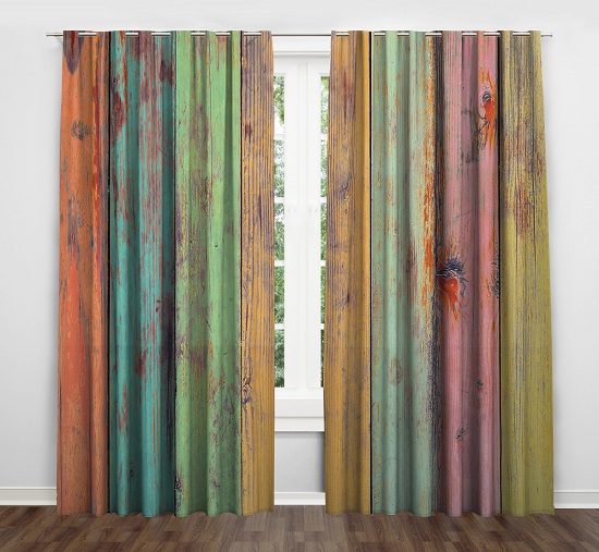 Farmhouse Door Curtains