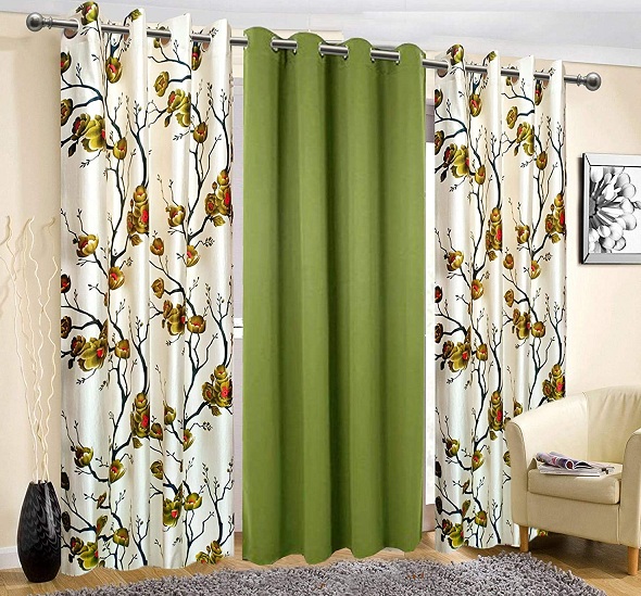Floral Eyelet Curtains