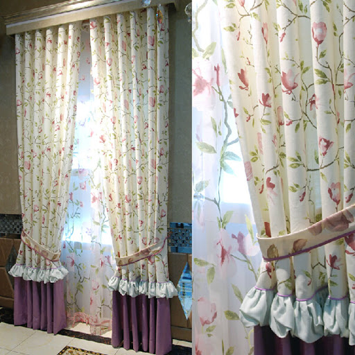French Country Living Room Curtains