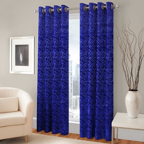 Velvet Door Curtain