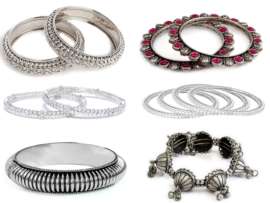 Silver Bangles for Women – 15 Latest and Beautiful Designs