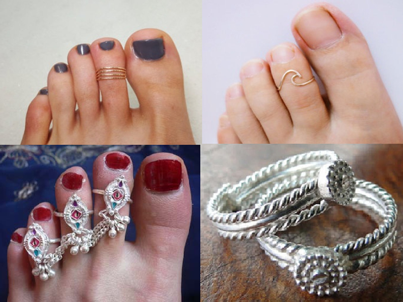 15 Traditional Toe Rings for Indian Women - Latest Models