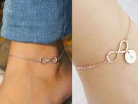 15 Latest Designs of Infinity Anklets For Women and Babies