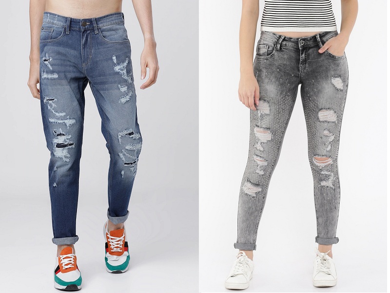 15 Spectacular Designs Of Ripped Jeans For Women And Men