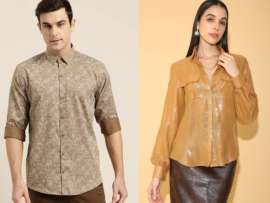 15 Stunning Designs of Golden Shirts – Must Try Now