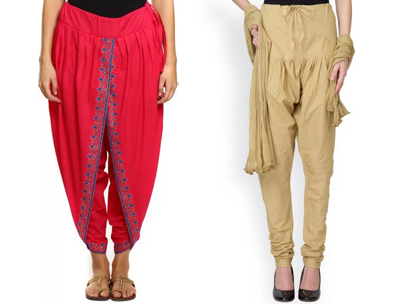 15 Stylish & Attractive Designs Of Churidar Pants