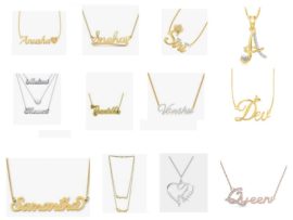 20 New Collection of Name Locket Designs For Men And Women