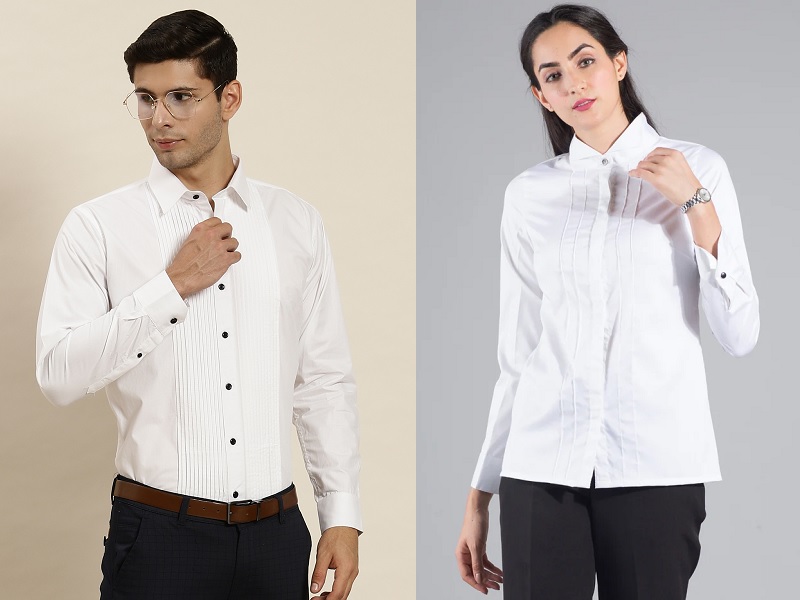 20 Innovative Designs Of Tuxedo Shirts For Men And Women