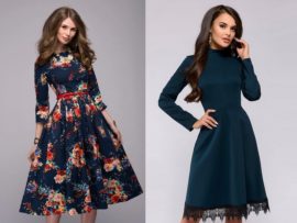 Knee Length Dresses: Try These Top 30 Designs for Stunning Look
