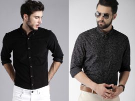 20 Stylish Models of Black Shirts For Men – Latest Collection