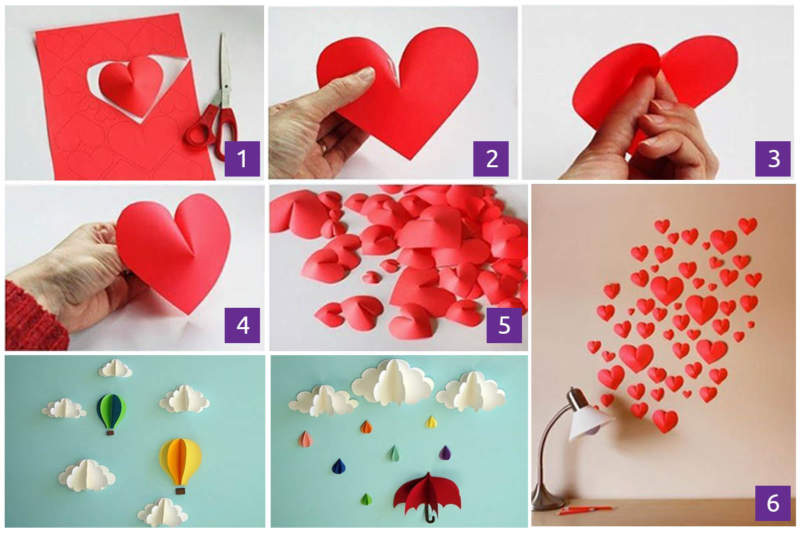 Inspiring Wall Decor Projects All Made With Paper - The Homes I Have Made