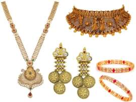 9 Antique Gold Jewellery Designs Catalogue – Beautiful Collection