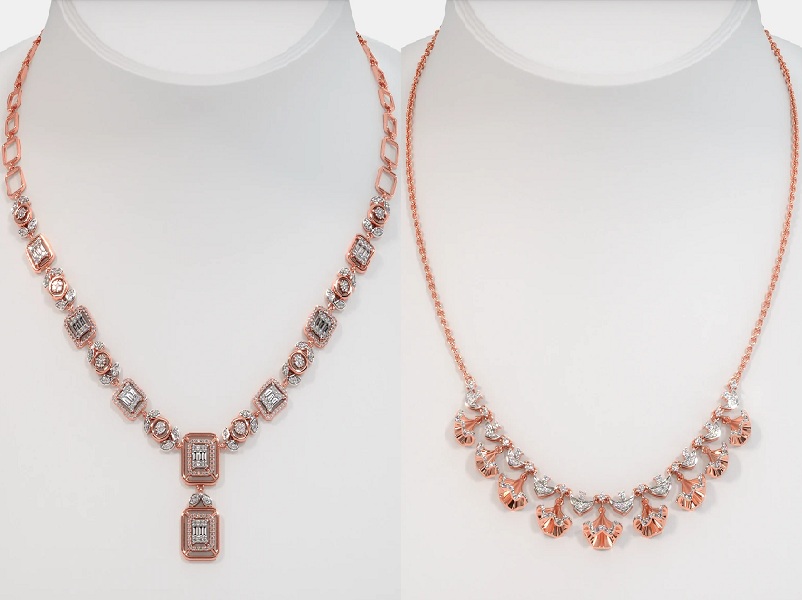 9 Beautiful Designs Of Rose Gold Necklaces For Trendy Look