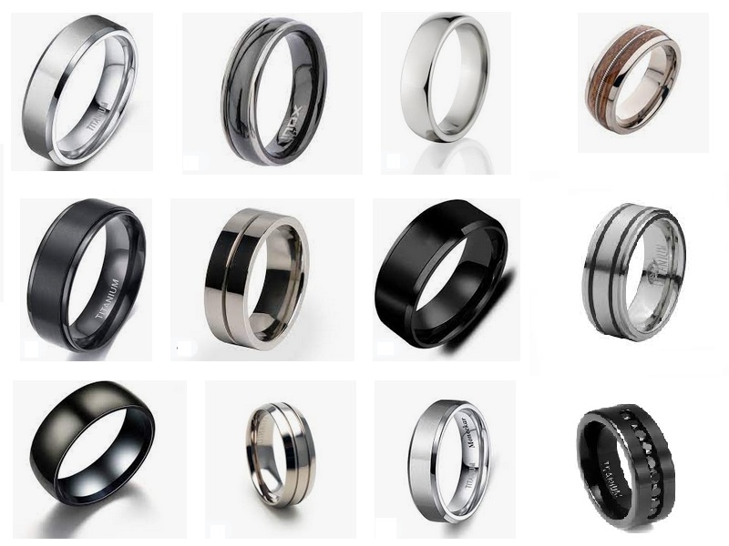 9 Beautiful Models Of Titanium Rings For Men And Women
