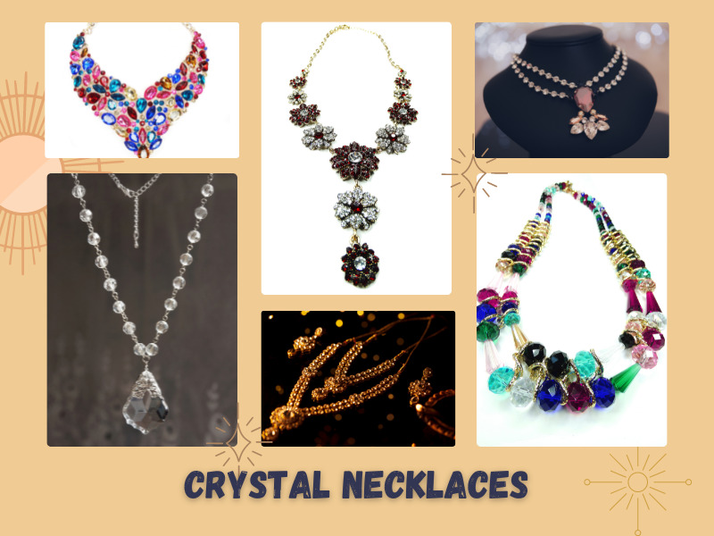 9 Latest Crystal Necklace Designs For Attractive Look