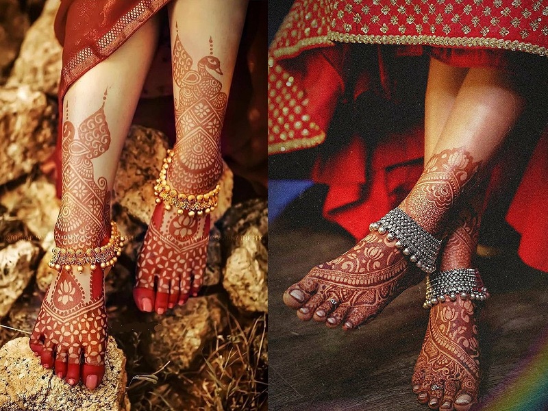 9 New Designs Of Bridal Anklets For Wedding In India