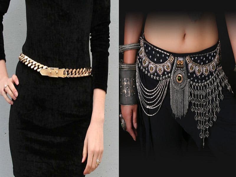 9 Simple And Heavy Metal Belts For Women