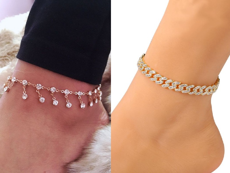 9 Stunning Designs Of Diamond Anklets For Men And Women