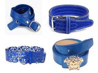 9 Latest Designs of Blue Belts for Men & Women with Stylish Look