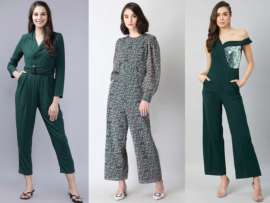 9 Trending Designs of Green Jumpsuits for Fashionable Look