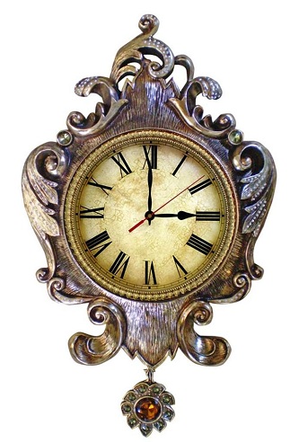 Antique Fancy Wall Clock