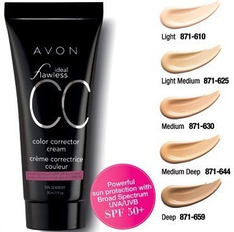Avon Ideal Flawless CC Color Corrector Cream