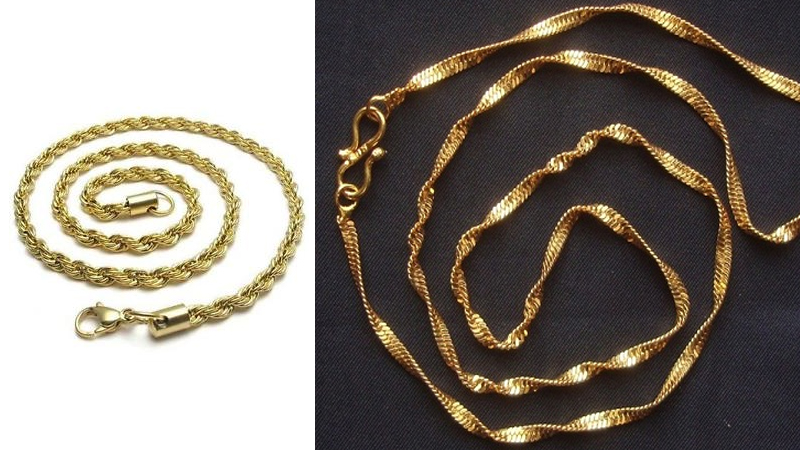 Beautiful Gold Plated Chains With Images