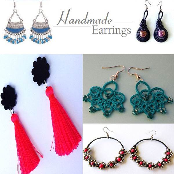 Black earrings | Resin jewelry, Resin jewelry diy, Diy resin earrings