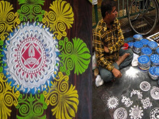9 Best Stencil Rangoli Designs with Images