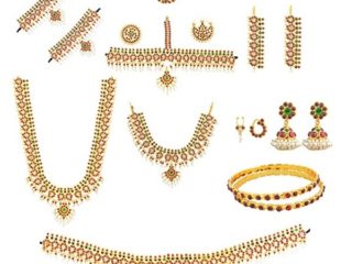9 Traditional Bharatanatyam Temple Jewellery Designs