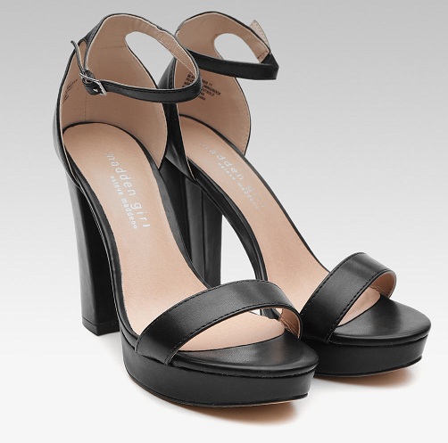 Shoes High-Heeled Sandals High Heel Sandals Bufallo High Heel Sandal black elegant 