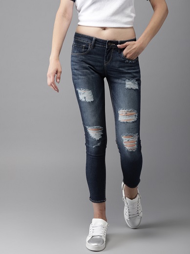 Trendy Stylish Jeans Pants For Girls