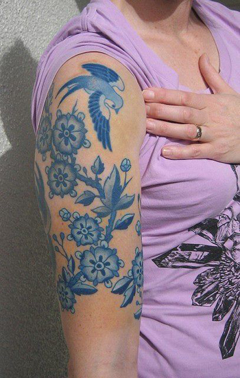 Blue Tattoo Designs 1