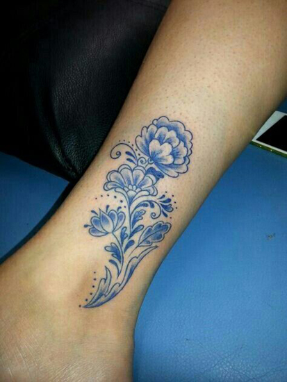 Blue Tattoo Designs 4
