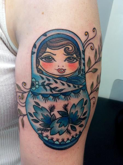 Blue Tattoo Designs 5