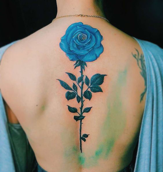 Blue Tattoo Designs 9
