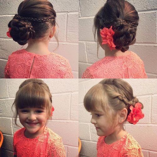 Different hairstyles for little girls