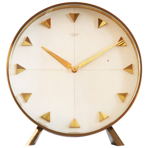 Brass Table Clock Design