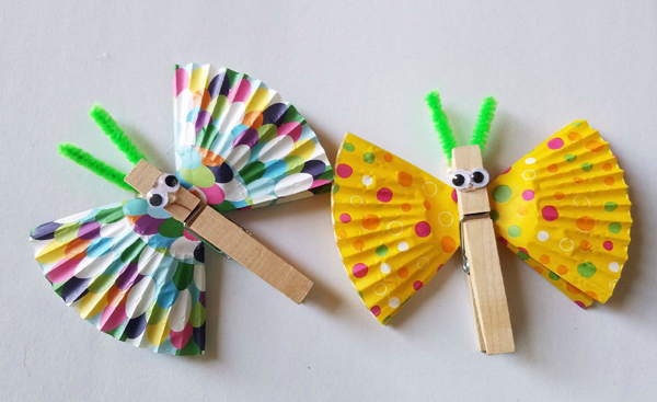 Butterfly Craft Clothespin