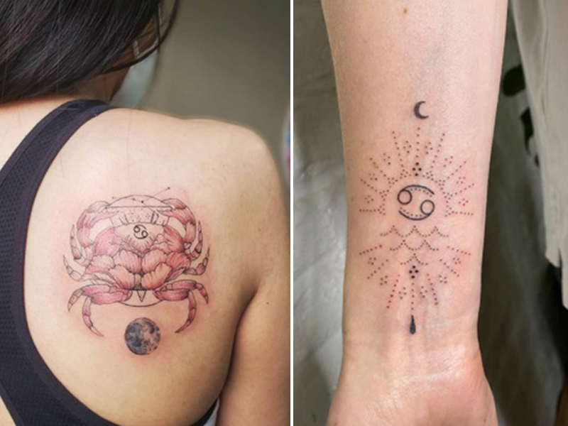 44+ Meaningful Cancer Tattoos: Celebrate Your Cancer sign Tattoos that  Expresses Your Emotions