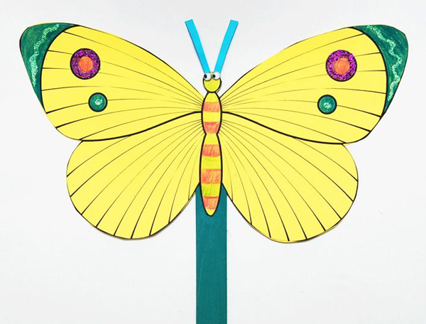 Cardboard Butterfly Craft
