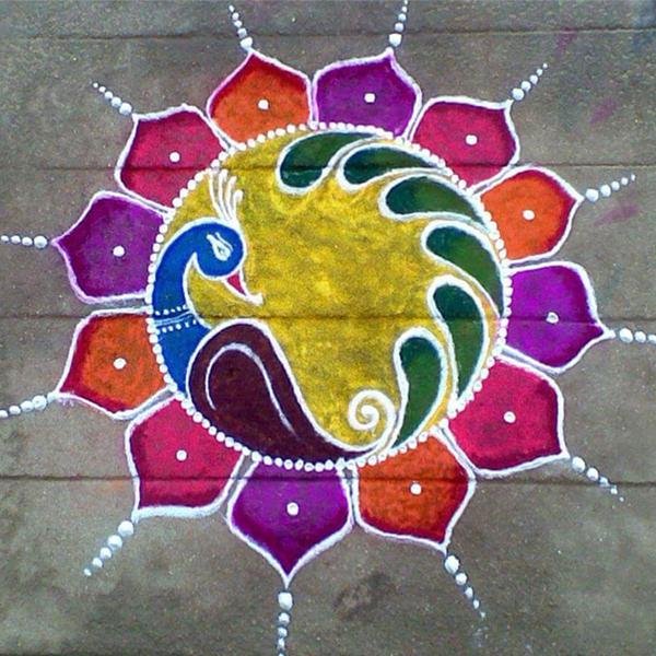 Colourful Rangoli Designs