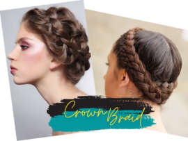 Crown Braids: 15 Different Braided Crown Hairstyles for Wedding