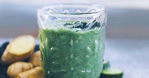 Cucumber Juice with Ginger