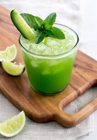 Cucumber Juice with Mint