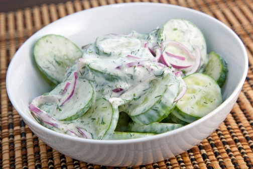 Cucumber Salad for weight loss